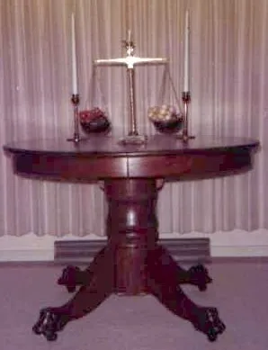 Claw Foot Table
